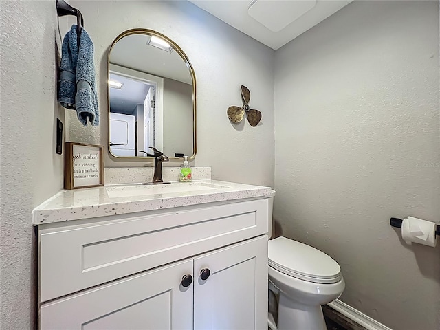 2653 N Seabreeze Pt Unit M-2, Crystal River, FL 34429 - bathroom featuring toilet and vanity