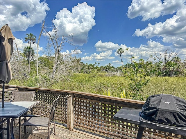 2653 N Seabreeze Pt Unit M-2, Crystal River, FL 34429 - deck featuring outdoor dining space