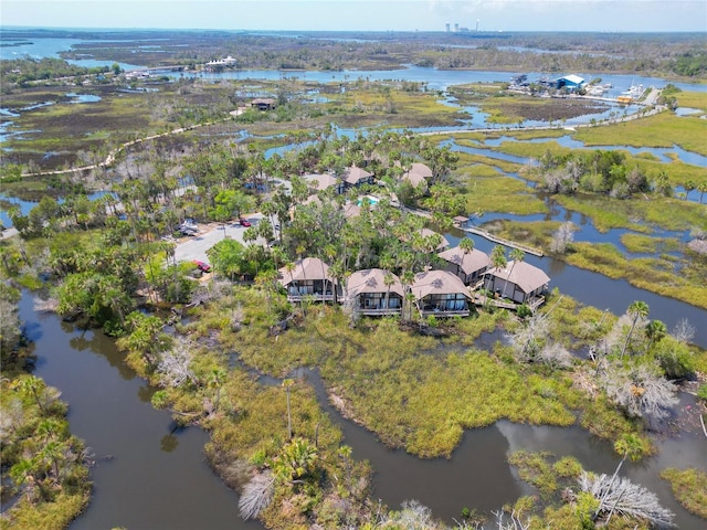 2653 N Seabreeze Pt Unit M-2, Crystal River, FL 34429 - aerial view of property's location with a large body of water