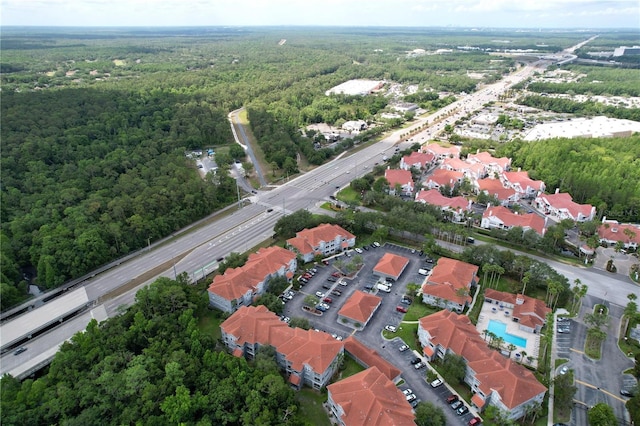 18001 Richmond Place Dr Unit 330, Tampa, FL 33647 - aerial view of property's location featuring a heavily wooded area