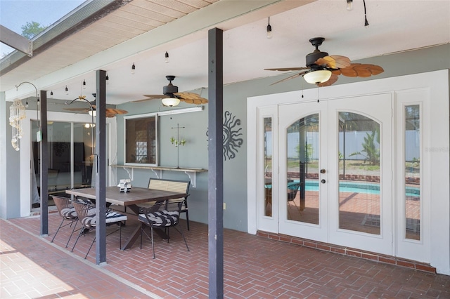 12913 126th Ter, Largo, FL 33774 - sunroom / solarium with french doors