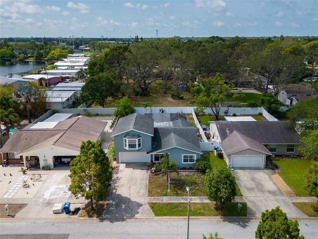 12913 126th Ter, Largo, FL 33774 - aerial view of residential area with a nearby body of water