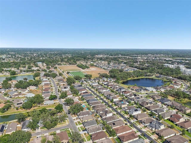 10625 Cardera Dr, Riverview, FL 33578 - aerial view of property and surrounding area featuring a nearby body of water and nearby suburban area