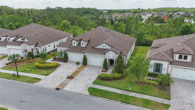 4195 Barletta Ct, Wesley Chapel, FL 33543 - aerial view of residential area