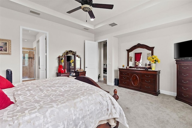 4195 Barletta Ct, Wesley Chapel, FL 33543 - carpeted bedroom with baseboards and ceiling fan
