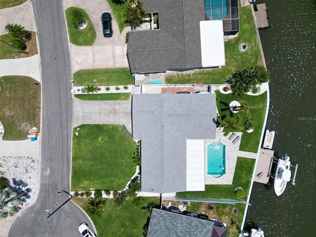 1769 Brookside Blvd, Largo, FL 33770 - bird's eye view of a pool