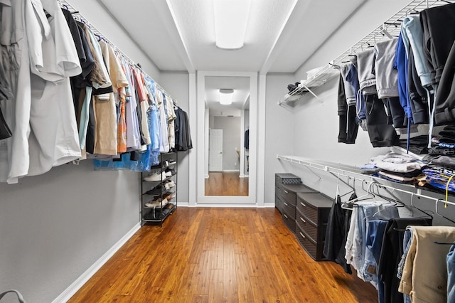 9722 Tiffany Oaks Ln, Tampa, FL 33612 - spacious closet featuring wood finished floors