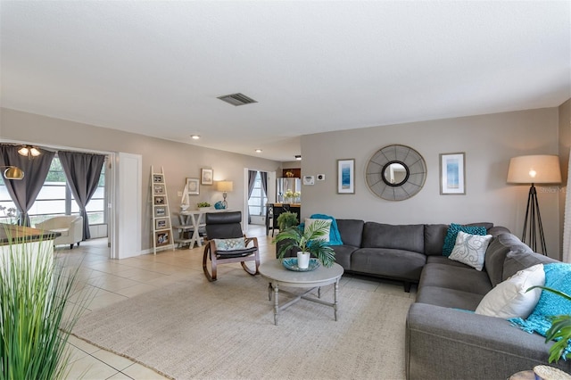 2012 Scotland Dr, Clearwater, FL 33763 - living area featuring light tile patterned floors