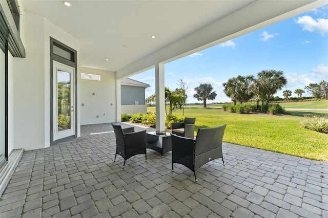 3888 Santa Caterina Blvd, Bradenton, FL 34211 - view of patio