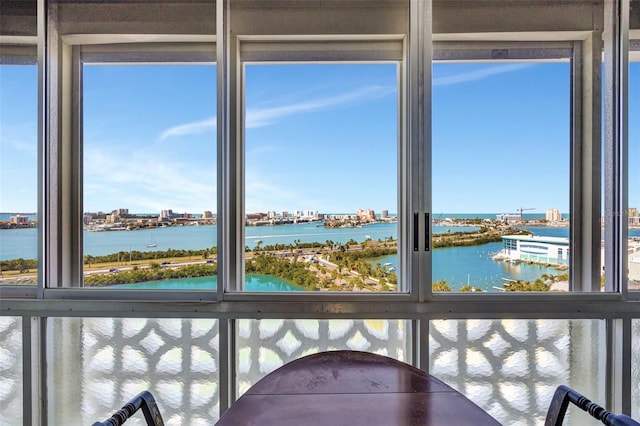 31 Island Way Unit 1403, Clearwater Beach, FL 33767 - water view featuring a marina