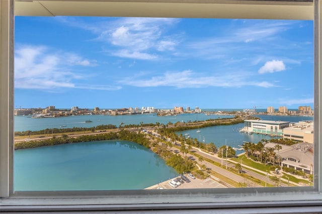 31 Island Way Unit 1403, Clearwater Beach, FL 33767 - water view featuring nearby urban area