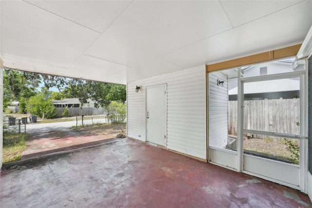 503 Holt Cir, Winter Haven, FL 33880 - view of unfurnished sunroom