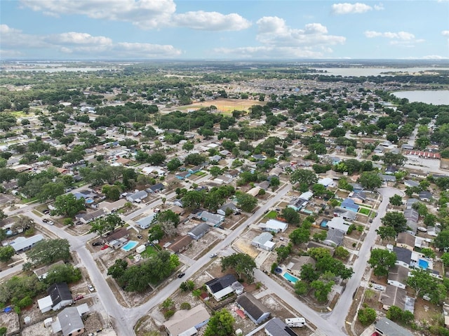 503 Holt Cir, Winter Haven, FL 33880 - aerial overview of property's location with a large body of water and nearby suburban area