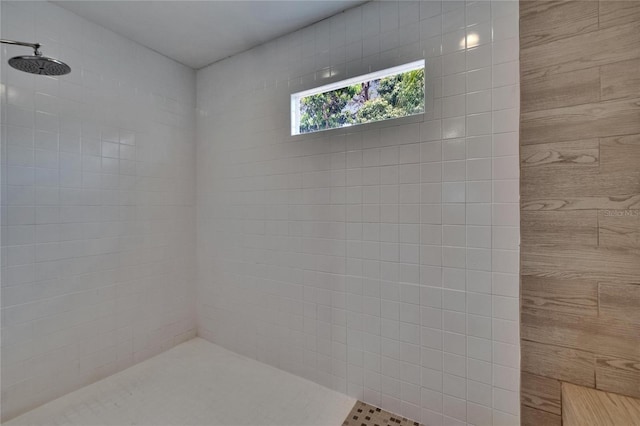 full bath featuring walk in shower