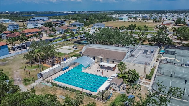 6530 Manila Palm Way, Apollo Beach, FL 33572 - bird's eye view of a pool area