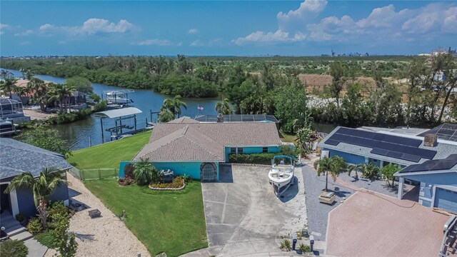 6530 Manila Palm Way, Apollo Beach, FL 33572 - bird's eye view of a nearby body of water