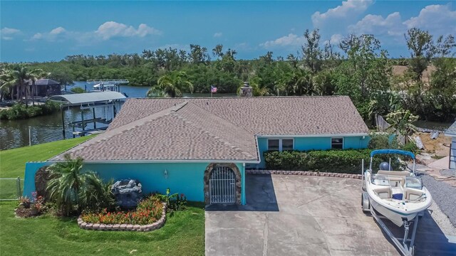 6530 Manila Palm Way, Apollo Beach, FL 33572 - view from above of property featuring a large body of water
