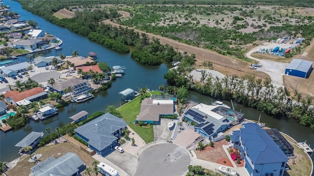 6530 Manila Palm Way, Apollo Beach, FL 33572 - aerial view of residential area with a large body of water