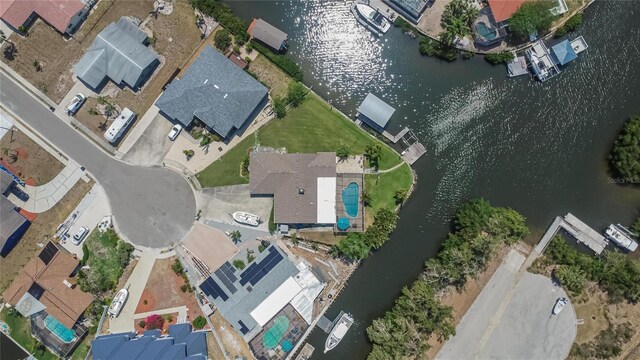 6530 Manila Palm Way, Apollo Beach, FL 33572 - aerial view of property and surrounding area with a nearby body of water
