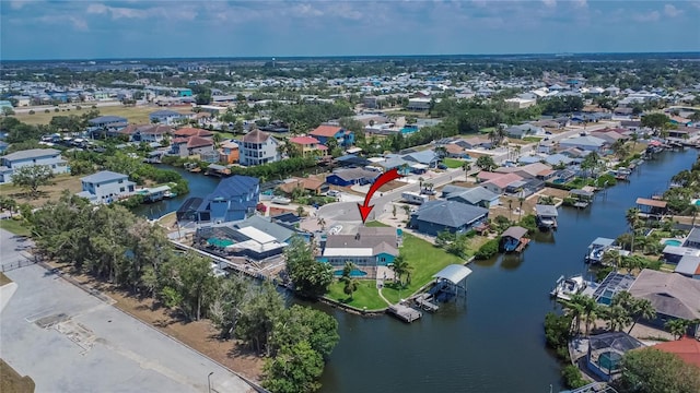 6530 Manila Palm Way, Apollo Beach, FL 33572 - aerial view of residential area featuring a nearby body of water