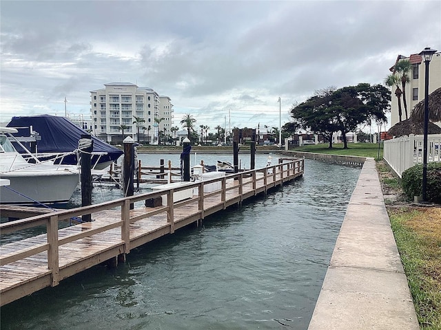 120 1st St E Unit 104, Saint Petersburg, FL 33715 - dock with a water view
