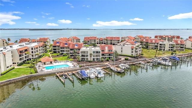 120 1st St E Unit 104, Saint Petersburg, FL 33715 - aerial view of a nearby body of water