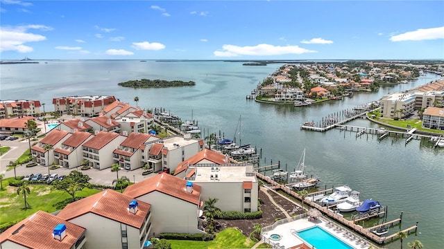 120 1st St E Unit 104, Saint Petersburg, FL 33715 - aerial view of a nearby body of water