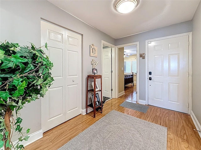 120 1st St E Unit 104, Saint Petersburg, FL 33715 - entrance foyer featuring light wood-style floors