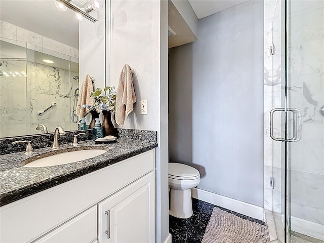 120 1st St E Unit 104, Saint Petersburg, FL 33715 - bathroom featuring vanity and a marble finish shower