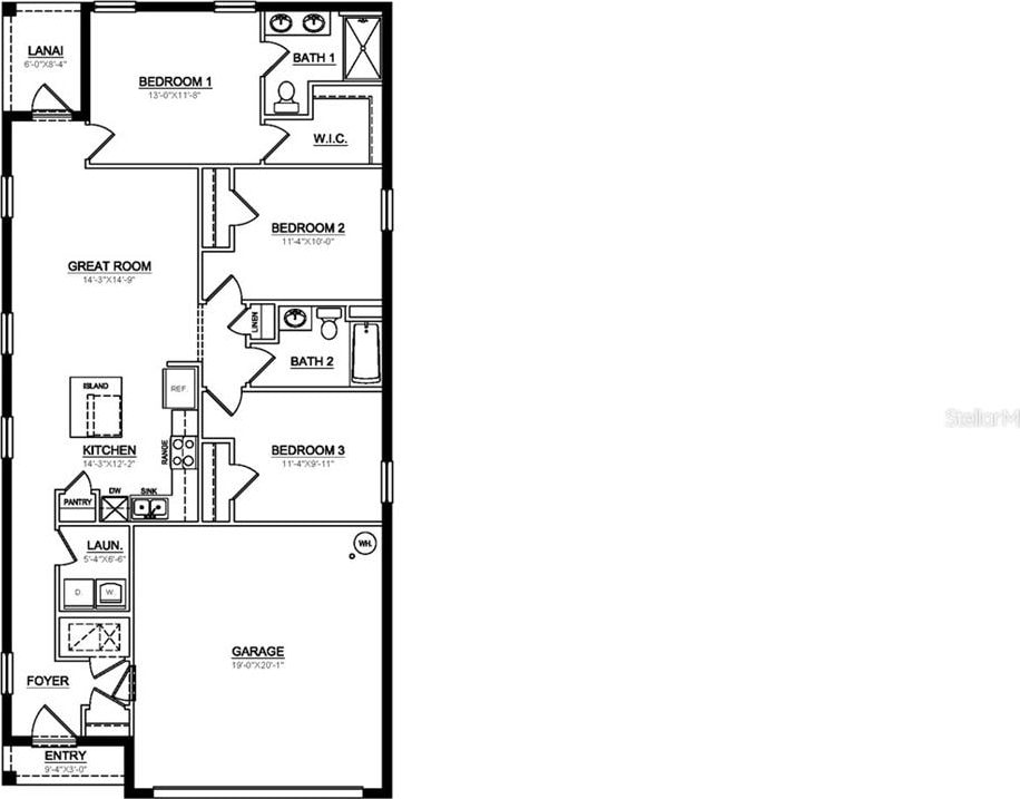 4375 Sand Dollar Way, Zephyrhills, FL 33541 - home floor plan