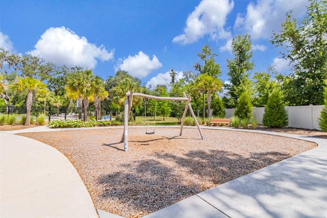 4316 Sailplane Ct, Wesley Chapel, FL 33545 - community playground featuring fence
