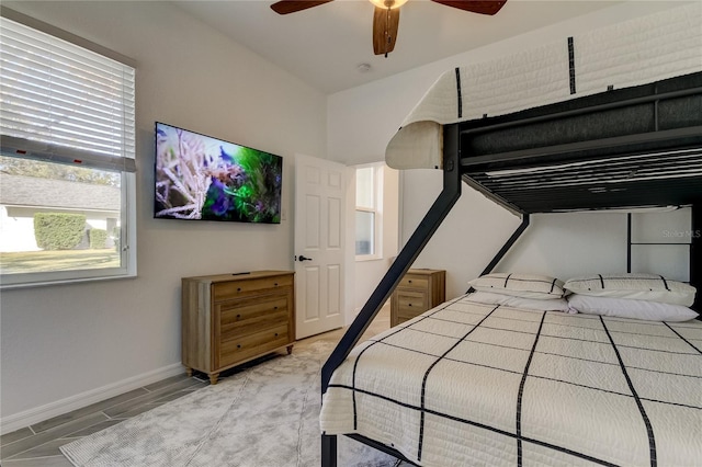 1089 Virginia St, Dunedin, FL 34698 - bedroom featuring baseboards and ceiling fan