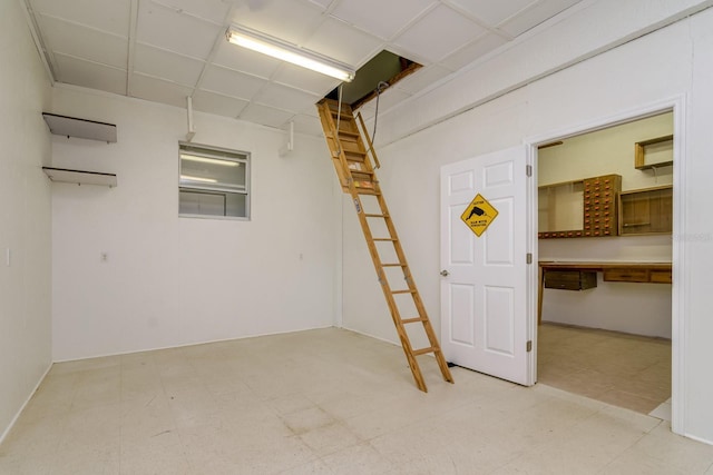 2214 Deerbrook Dr, Lakeland, FL 33811 - below grade area featuring tile patterned floors