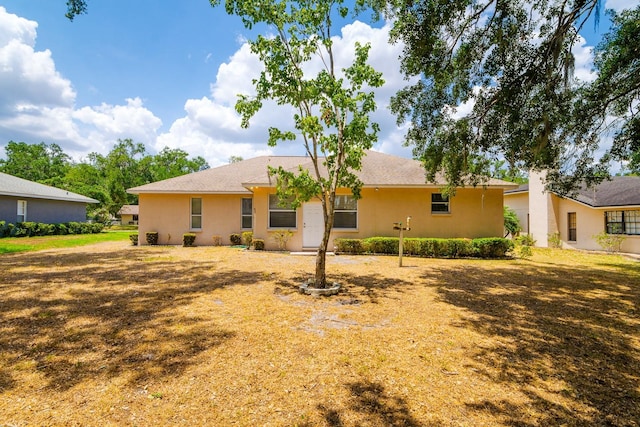 2214 Deerbrook Dr, Lakeland, FL 33811 - rear view of property featuring stucco siding