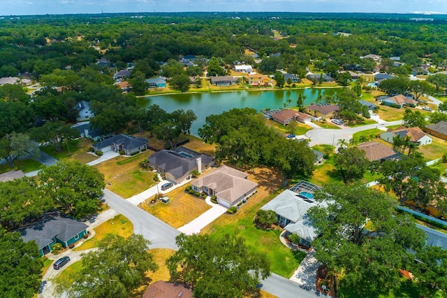 2214 Deerbrook Dr, Lakeland, FL 33811 - aerial overview of property's location featuring nearby suburban area and a large body of water