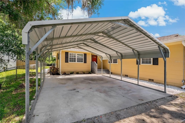 39542 Friends Ave, Zephyrhills, FL 33540 - view of car parking featuring a carport