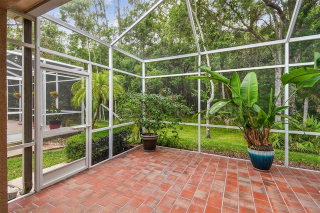 3762 Darston St, Palm Harbor, FL 34685 - view of unfurnished sunroom