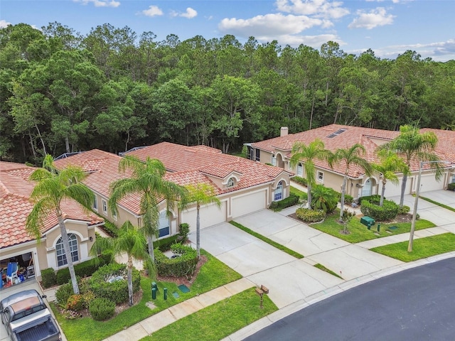3762 Darston St, Palm Harbor, FL 34685 - view from above of property featuring a forest