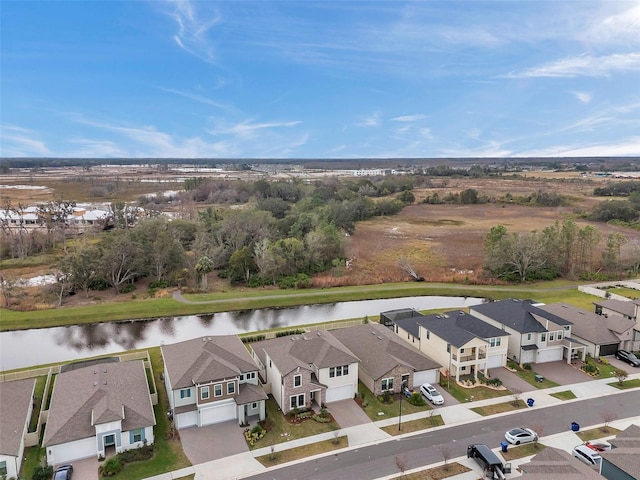 22294 Storybook Cabin Way, Land O Lakes, FL 34637 - aerial perspective of suburban area featuring a nearby body of water