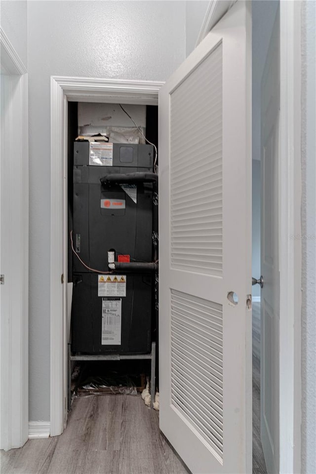 view of utility room