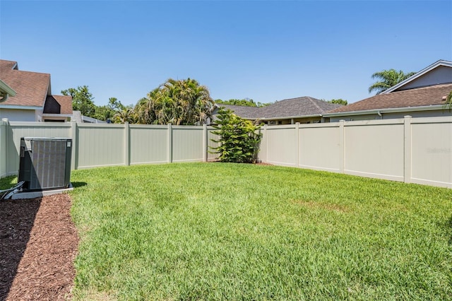 12421 Seabrook Dr, Tampa, FL 33626 - view of yard featuring cooling unit