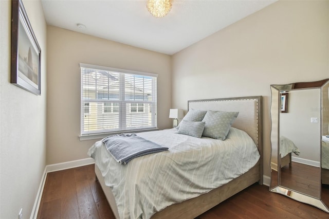 6140 Marina Cove Way S, Saint Petersburg, FL 33712 - bedroom featuring baseboards and hardwood / wood-style flooring
