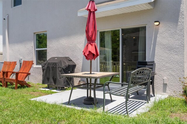 2449 Moon Shadow Rd, New Port Richey, FL 34655 - view of patio / terrace featuring area for grilling