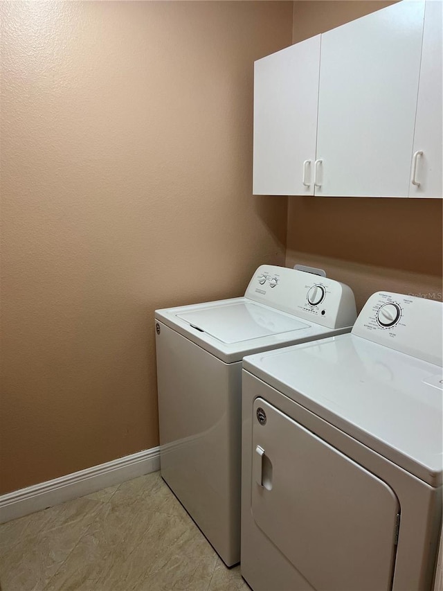 18104 Sweet Jasmine Dr, Tampa, FL 33647 - washroom featuring washing machine and dryer and cabinet space