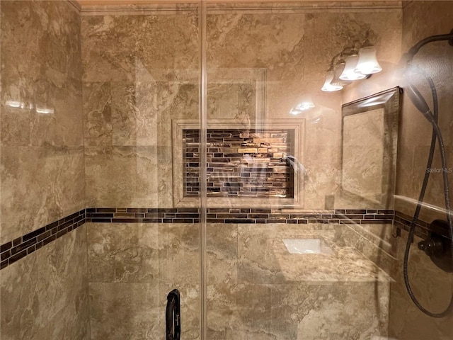 18104 Sweet Jasmine Dr, Tampa, FL 33647 - bathroom view of a tile shower