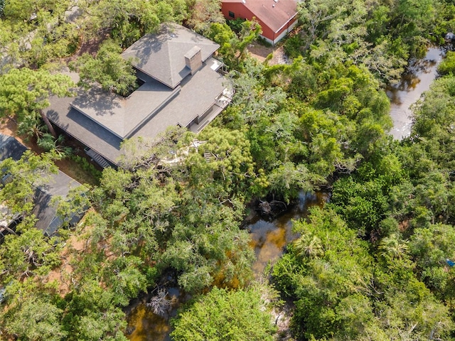 aerial view of property and surrounding area