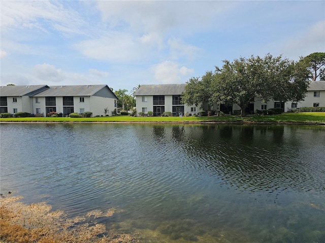 water view featuring nearby suburban area