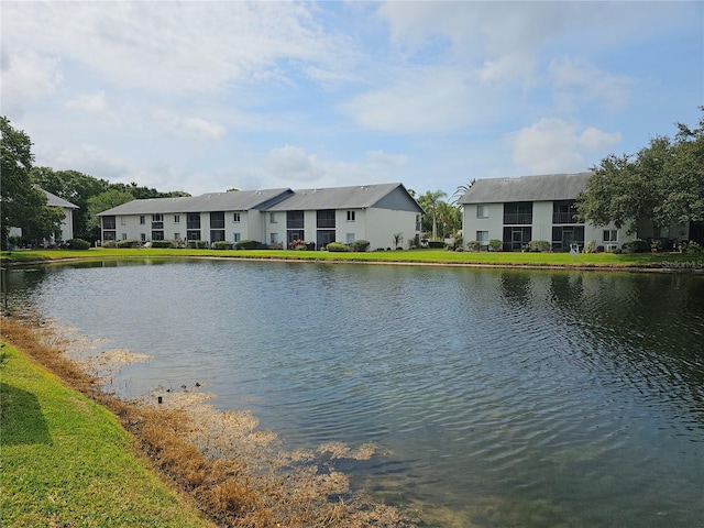water view featuring nearby suburban area
