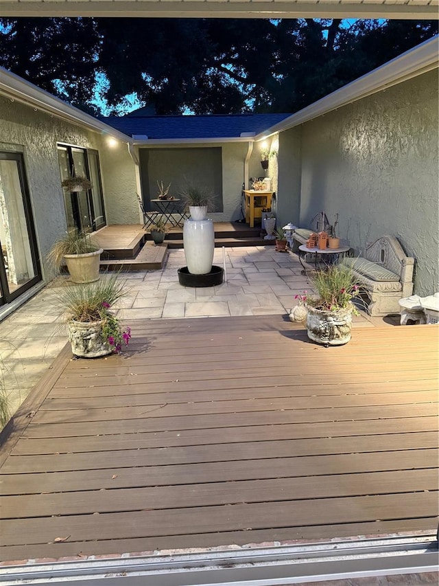 4009 Carrollwood Village Dr, Tampa, FL 33618 - view of wooden deck