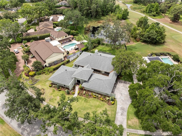 4009 Carrollwood Village Dr, Tampa, FL 33618 - aerial view of a pool area
